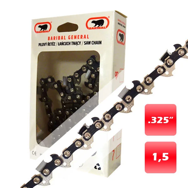 Łańcuch tnący Baribal 0,325″ 1,5 mm pełne dłuto