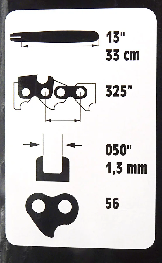Prowadnica BARIBAL MICRO 13 etykieta